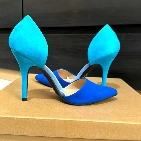 Heels Chinese Laundry size color Blue